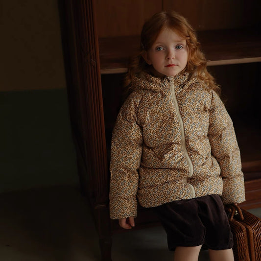 Cappotto invernale spesso floreale Baby Niche