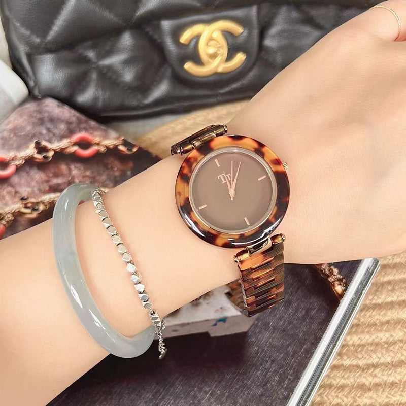 Hawksbill Amber Retro Fashion Saving High Sense Women's Watch - YLORESHOP