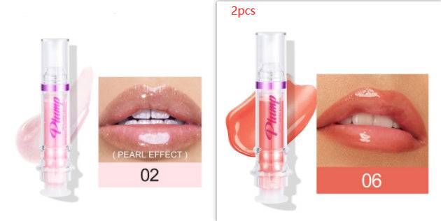 New Tube Lip Rich Lip Color Slightly Spicy Lip Honey Lip Glass Mirror Face Lip Mirror Liquid Lipstick - YLORESHOP