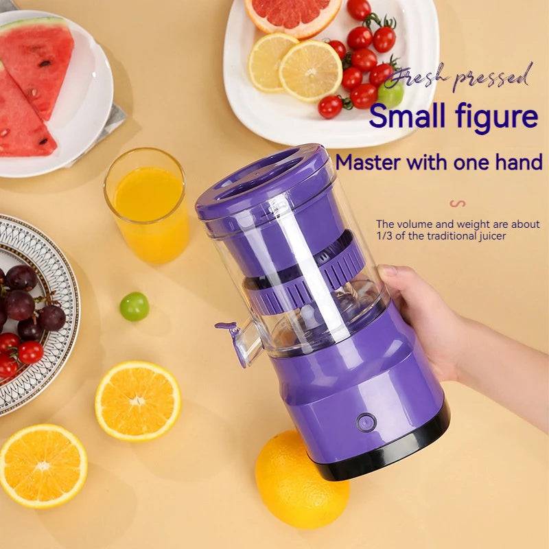 Electric Orange Juicer Lemon Juicer Squeezer Usb Rechargeable Citrus Juicer Machines Usb Rechargeable Portable Blender Kitchen Gadgets - YLORESHOP