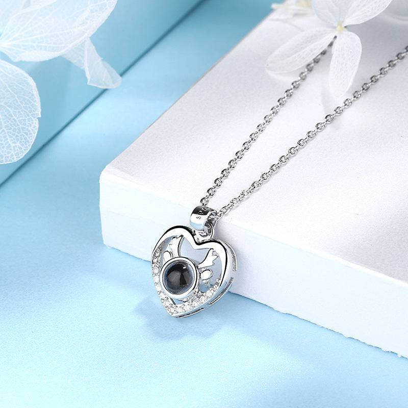 All The Way To Have You Pendant Necklaces Heart-shaped Short Clavicle - YLORESHOP