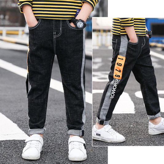 CUHK Kids' Fashion Straight Casual Pants - YLORESHOP