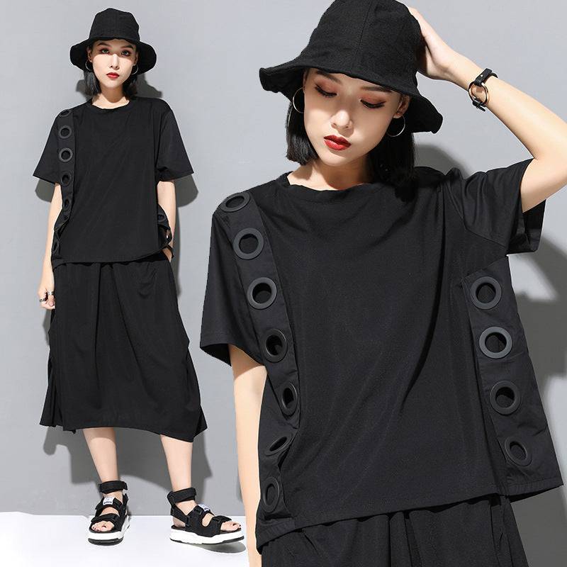 Fashion Summer New Short-sleeved Women's Top - YLORESHOP