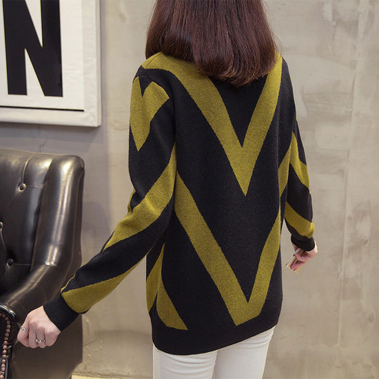 Women's Autumn Crew Neck Sweater - YLORESHOP