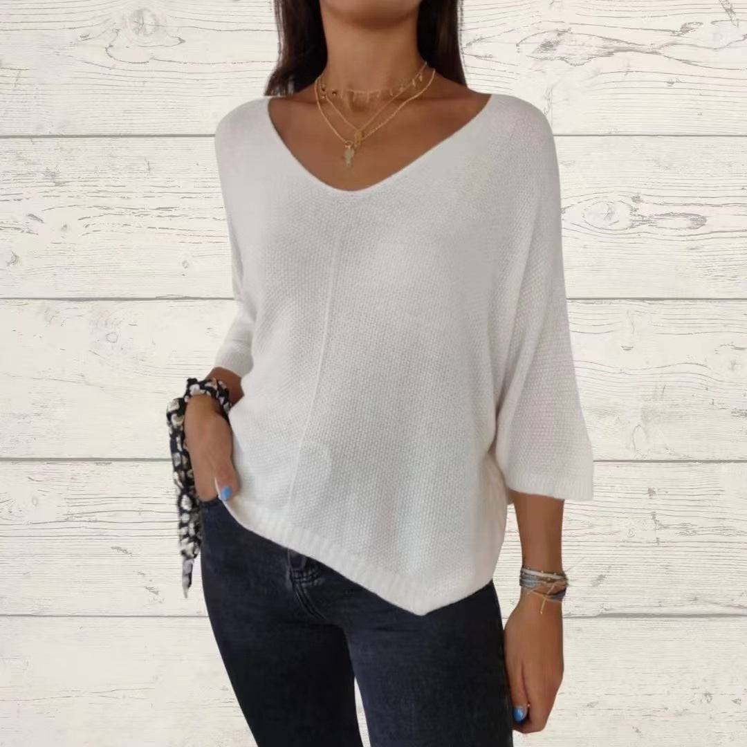 European And American Women's Clothing Short Pullover Top - YLORESHOP