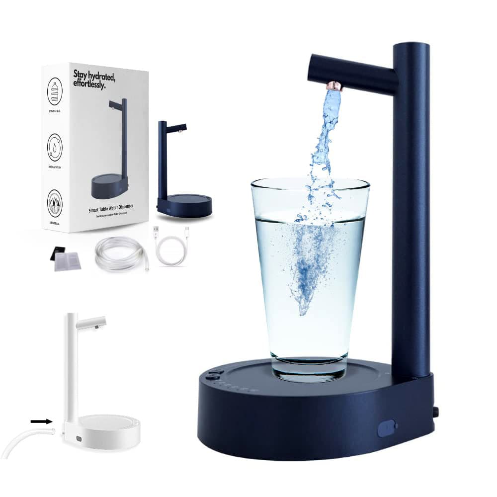 Desk Dispenser Electric Water Gallon Automatic Water Bottle Dispenser Rechargeable Water Dispenser - YLORESHOP