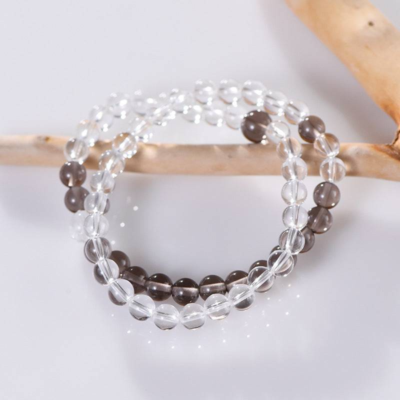 Bracelet Niche Hand-woven Tea Crystal Bracelet - YLORESHOP