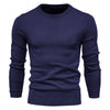 Maglione dolcevita slim fit da uomo, tinta unita, abbigliamento casual invernale