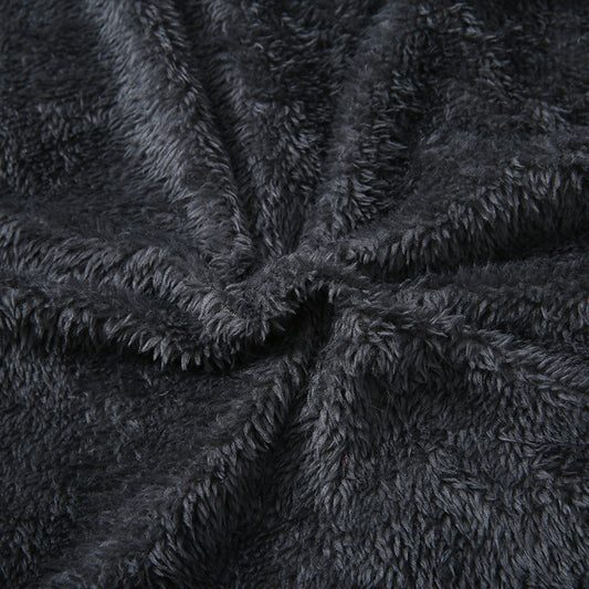 Boys Large Fur Collar Padded Warm Cotton Jacket - YLORESHOP