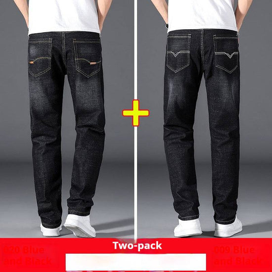 Summer Thin Jeans Men's Loose Straight - YLORESHOP