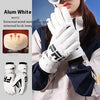 Non-slip Waterproof Fleece Lined Thickened Warm Gloves Women's Outdoor Skiing Touch Screen - YLORESHOP