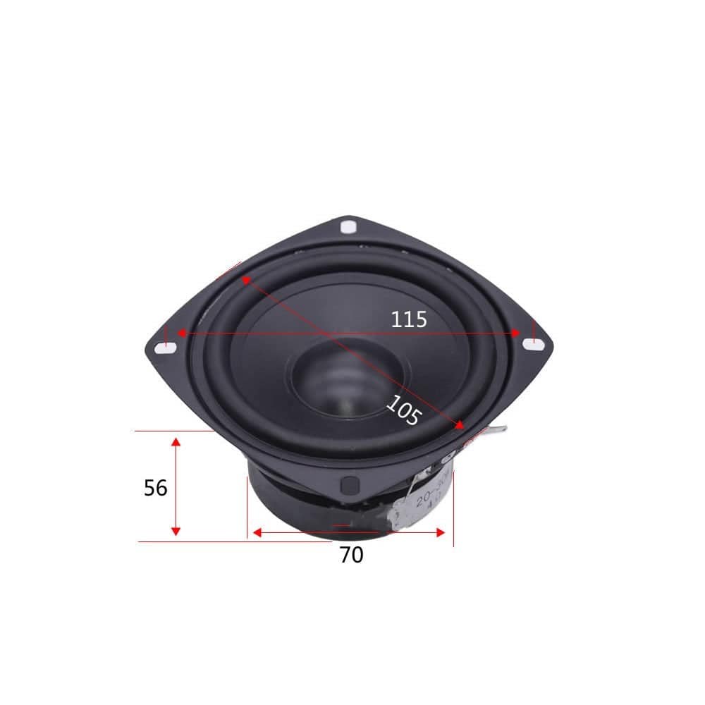 Altoparlante audio per auto modificato per clacson per basso coassiale