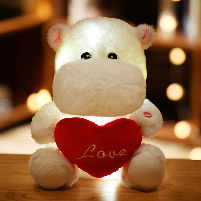 Led Light Up Teddy Bear Doll Pillow Light Up Plush Toy - YLORESHOP