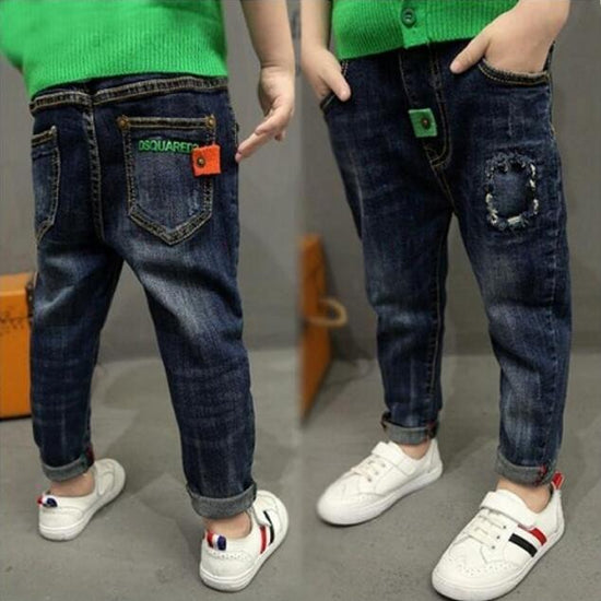 Boys' Denim Trousers Trousers Children's Clothing - YLORESHOP