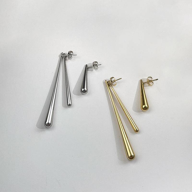 Simple Asymmetric Water Drop Earrings Fashion Does Not Fade - YLORESHOP