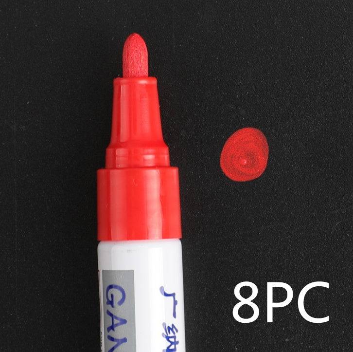 Colorful Waterproof Pen Car Tyre Tire Tread CD Metal Permanent Paint - YLORESHOP