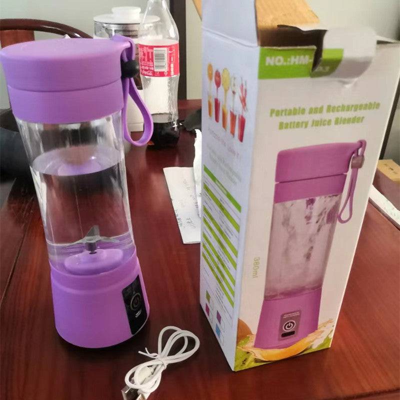 Portable Blender With USB Rechargeable Mini Kitchen Fruit Juice Mixer Home Simple Portable Electric Mini Juicer - YLORESHOP