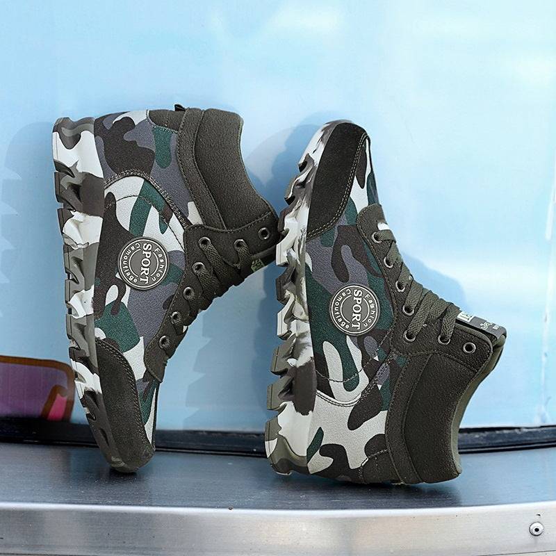 Women's Casual Camouflage Increased Sneakers - YLORESHOP