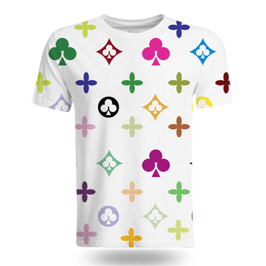 Summer 3d Printing Casual Men's T Shirt - YLORESHOP