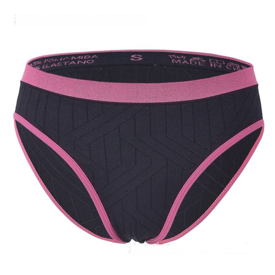 Women's Contrast Color Low Waist Briefs Seamless And Breathable Shorts - YLORESHOP