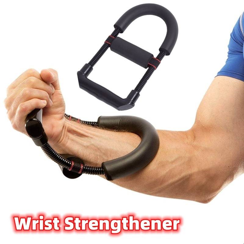 Grip Power Wrist Forearm Hand Grip Arm Trainer Adjustable Forearm Hand Wrist Exercises Force Trainer Power Strengthener Grip Fitness - YLORESHOP