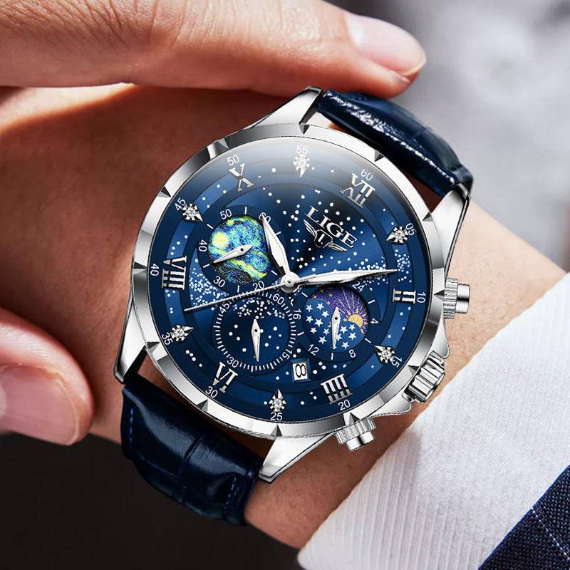 Men's Quartz Fashion Waterproof Business Watch - YLORESHOP