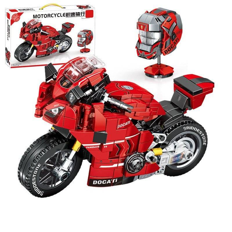 Motorcycle Model Children's Educational Toy Boy Gift