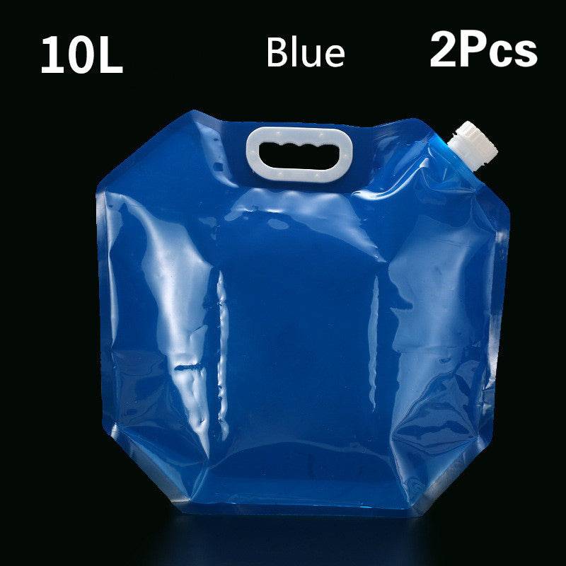 PVC Outdoor Camping Hiking Foldable Portable Water Bags Container - YLORESHOP