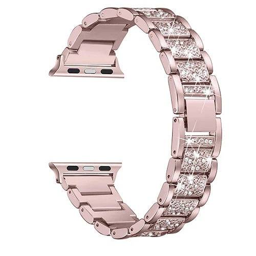 Jewelry Chain Strap For A Pple Watch Band Ultra 49mm 40mm 44mm 42mm 38mm Bracelet Diamond Wrist IWatch Band SE 6 7 8 9 45MM 41MM - YLORESHOP