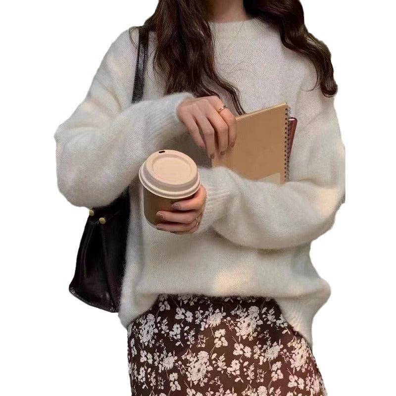 Women's Long-sleeved Sweater Pullover - YLORESHOP