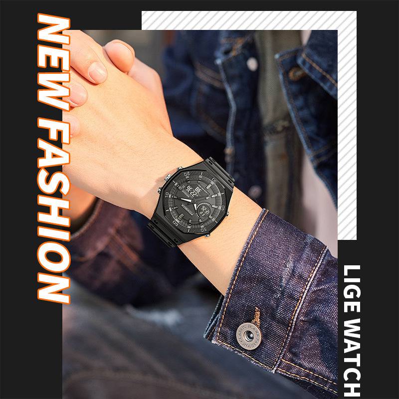 Sports Watch Male Student Fashion Large Dial Trend - YLORESHOP