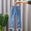 Children's Denim Wide Leg Pants Casual Speaker - YLORESHOP