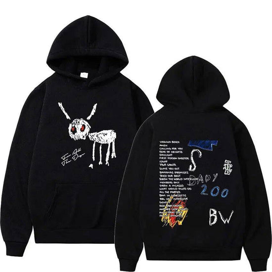 Rapper Drake For All The Dogs Letter Hoodie - YLORESHOP