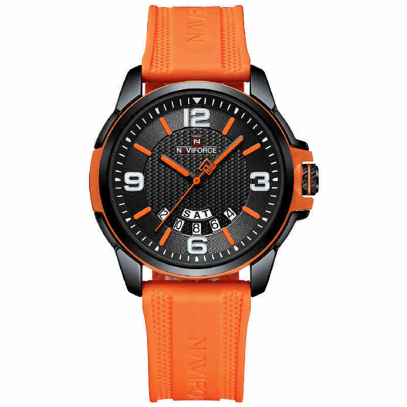 Color Silicone Band Sports Leisure Watch Waterproof Quartz Watch - YLORESHOP