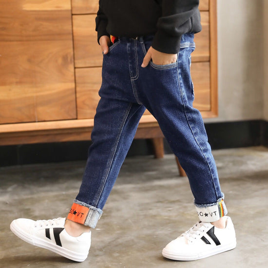 Boys' Denim Trousers Trousers Children's Clothing - YLORESHOP