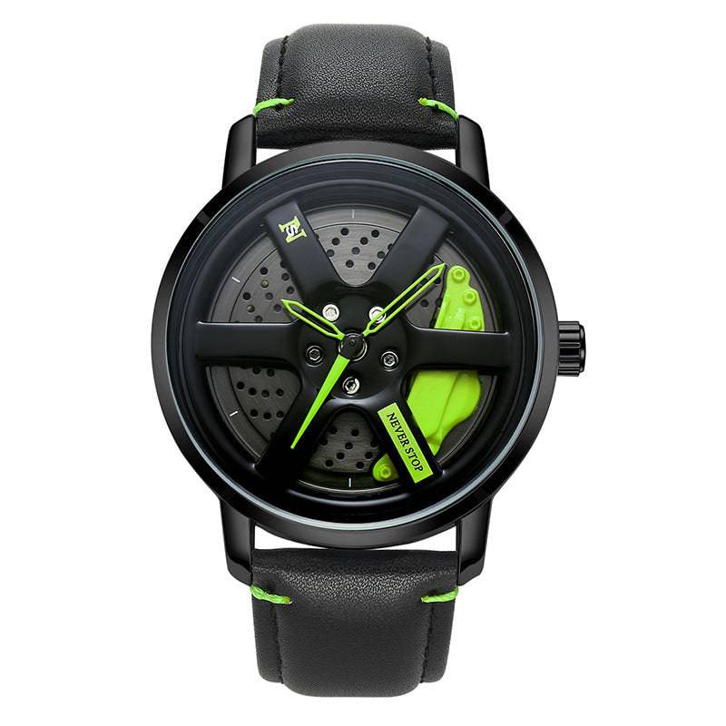 Quartz Men's Mesh Strap Trendy Unique Dial Watch - YLORESHOP