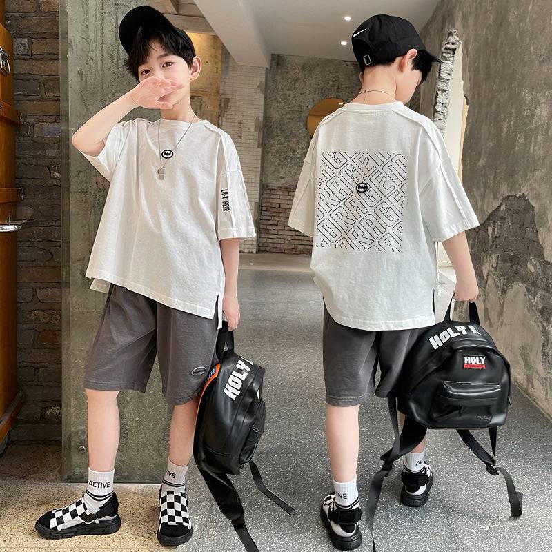 Two-piece Suit For Kids, Handsome And Fashionable, Big Kids - YLORESHOP