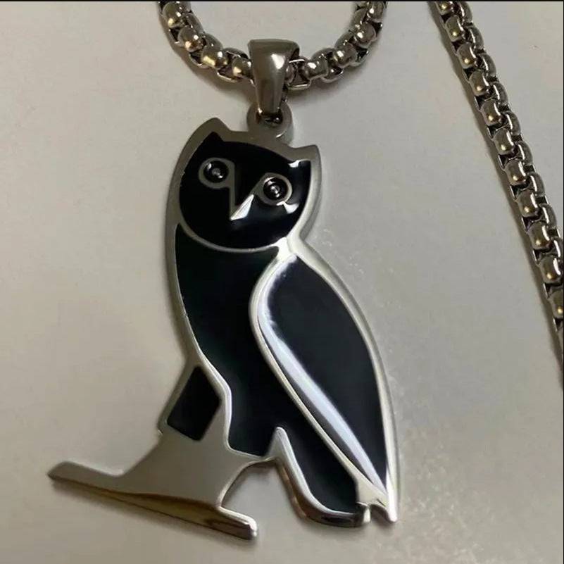 Owl Necklace Female Hip Hop Cool Senior Minority All-match Ornament - YLORESHOP