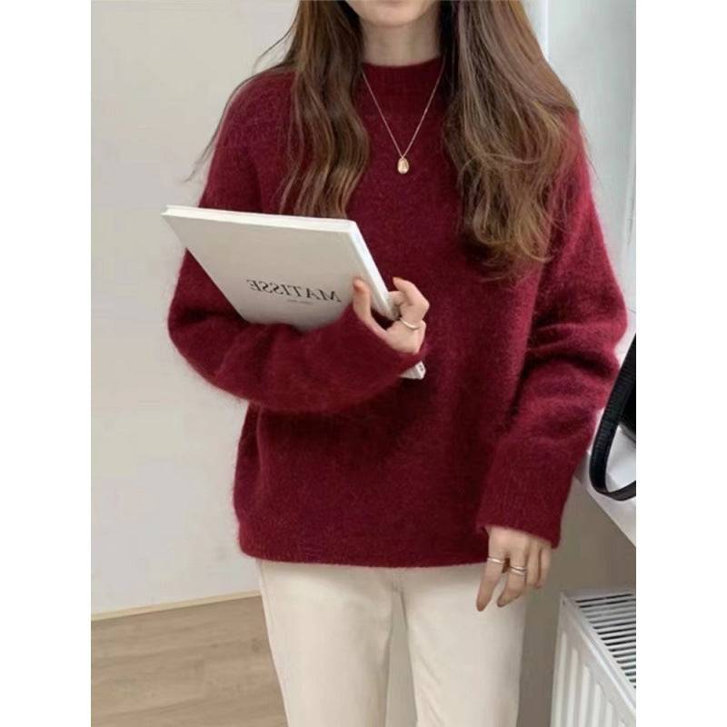 Women's Long-sleeved Sweater Pullover - YLORESHOP