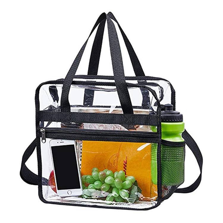 PVC Transparent Large Capacity Supermarket Shopping Bag