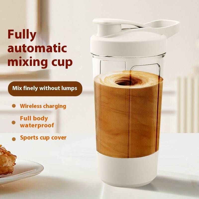 400ML 14oz Electric Protein Powder Mixing Cup Automatic Shaker Mixer Shake Bottle Milk Coffee Blender Kettle Fro Gym 1200mAh - YLORESHOP