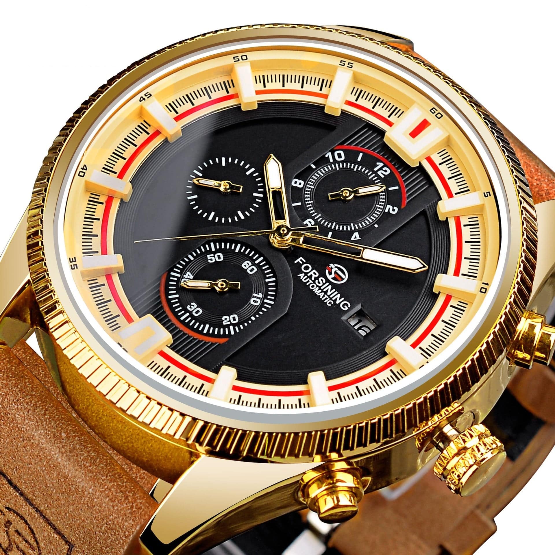 30 M Waterproof Men's Week Calendar Automatic Mechanical Watch - YLORESHOP