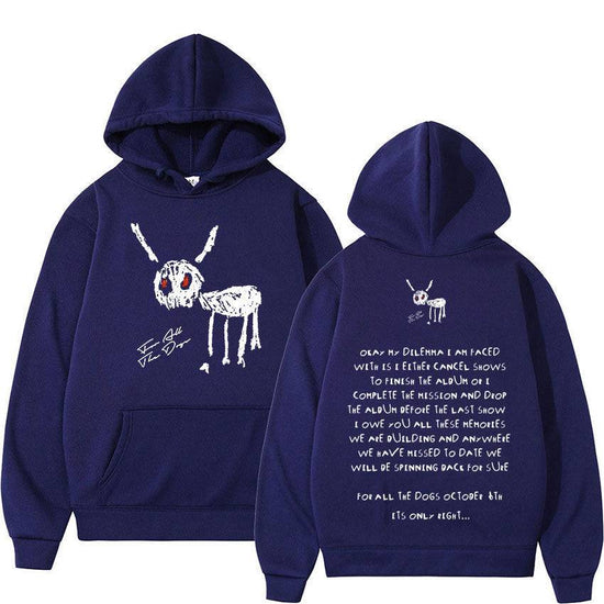 Rapper Drake For All The Dogs Letter Hoodie - YLORESHOP