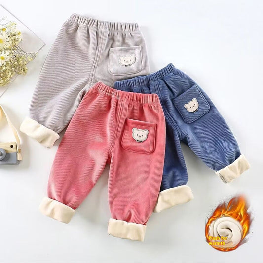 Fashion Corduroy Casual Pants Boys And Girls - YLORESHOP