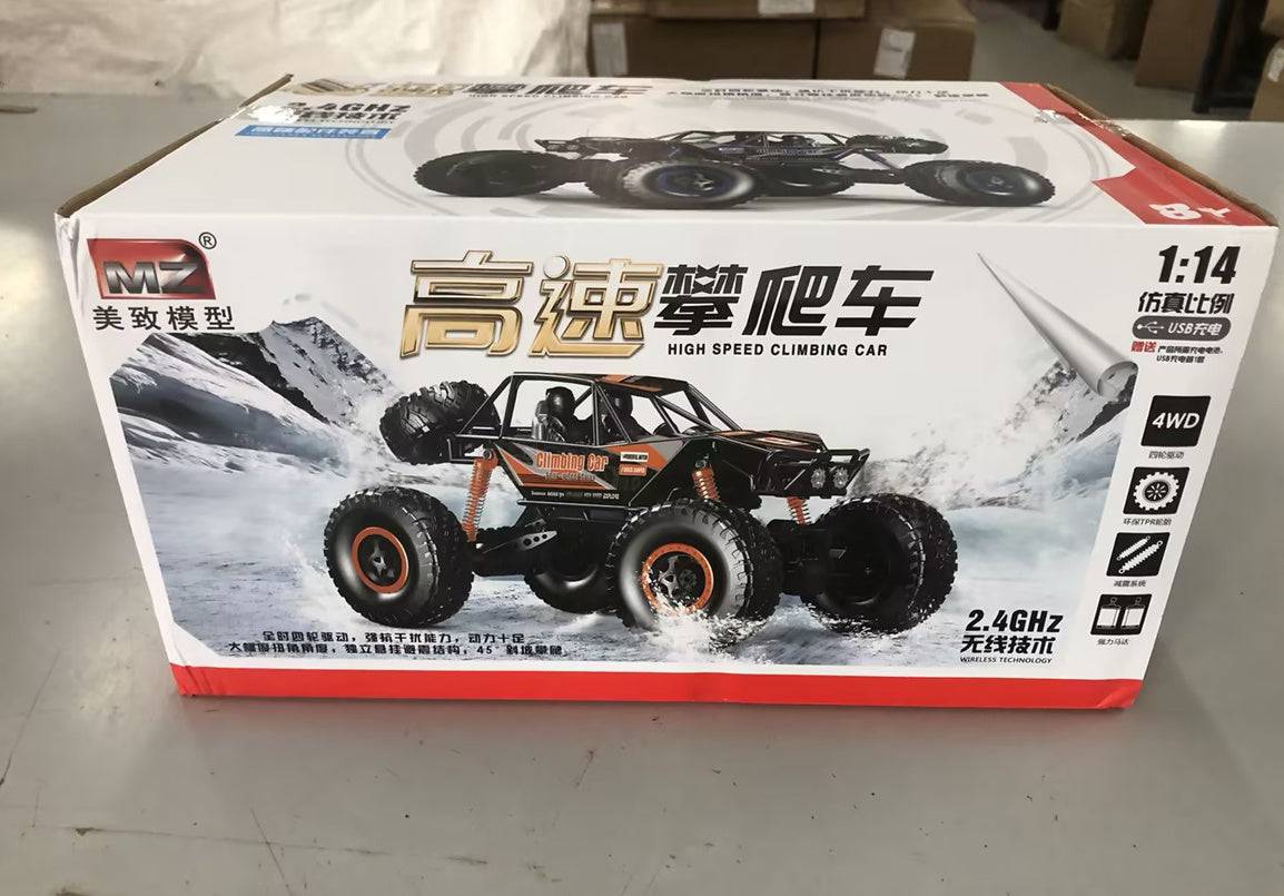 RC Car 4WD Remote Control High Speed ​​Vehicle 2.4Ghz Electric RC Toys Truck Buggy Off-Road Toys Kids Suprise Gifts