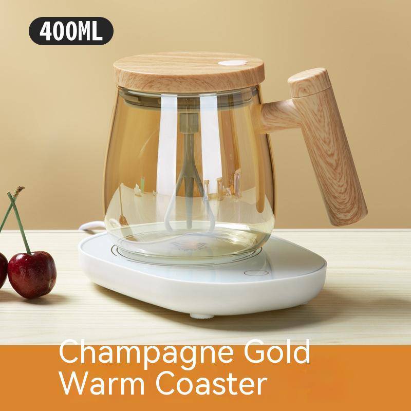 400ML Self Stirring Coffee Mug  Electric Mixing Glass Coffee CupHigh Speed Fast Automatic Coffee Cup For Gyms Dining Room Kitchen Gadgets - YLORESHOP