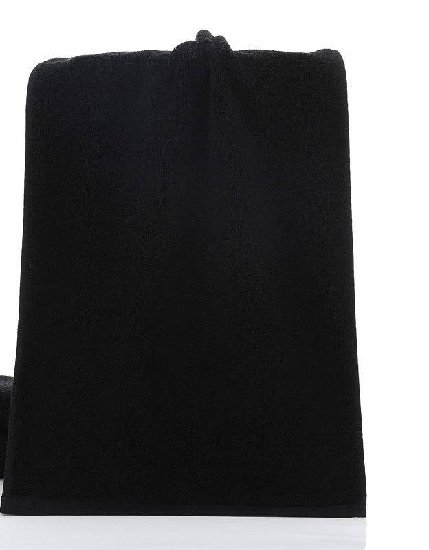 21 strands of black cotton towels - YLORESHOP