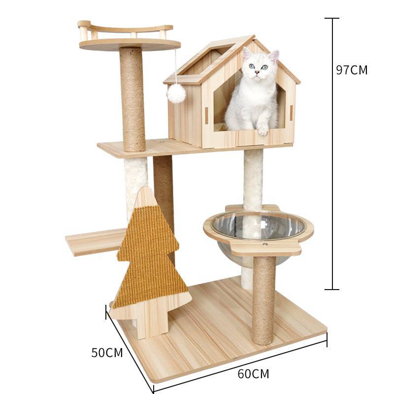 Cat Crawl Nest Scratching Board Forniture per alberi Capsula spaziale per giocattoli per animali domestici