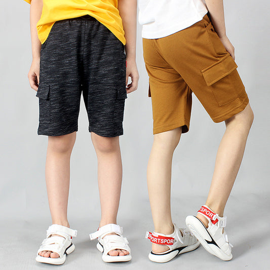 Summer New Boys' Cotton Casual Overalls Shorts - YLORESHOP