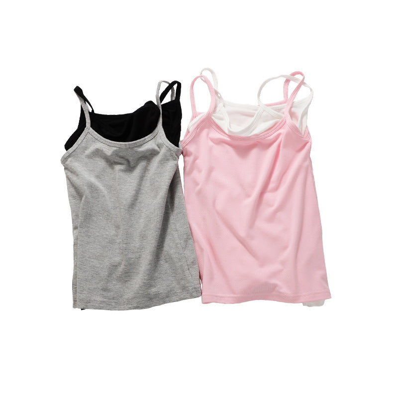Modal Comfortable Girls Underwear Camisole Vest - YLORESHOP
